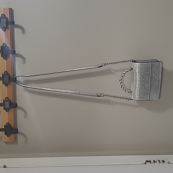 Aldo Silver Glam Shoulder Bag - Picture 2 of 5